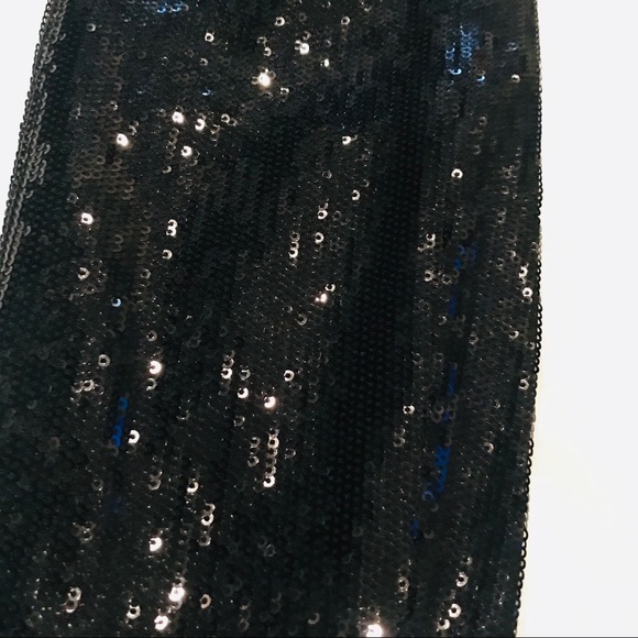 INC | International Concepts | Black Sequin Leggings | Size S - Picture 9 of 10